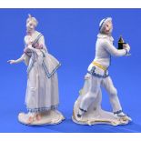 Lucinda und Pierrot Nymphenburg 20. Jhdt.