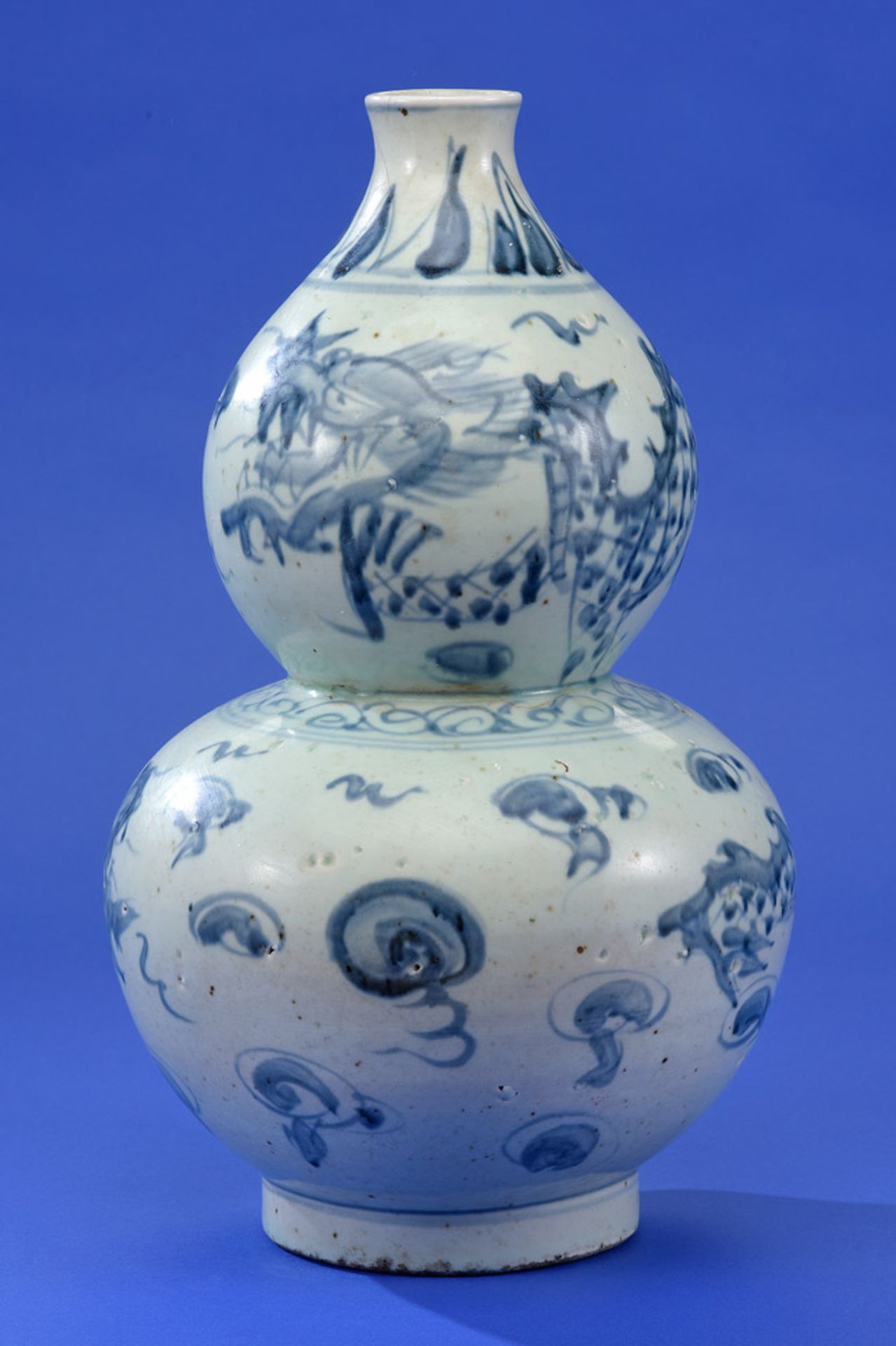 Doppelkürbisvase Korea 19. Jhdt. - Image 2 of 3