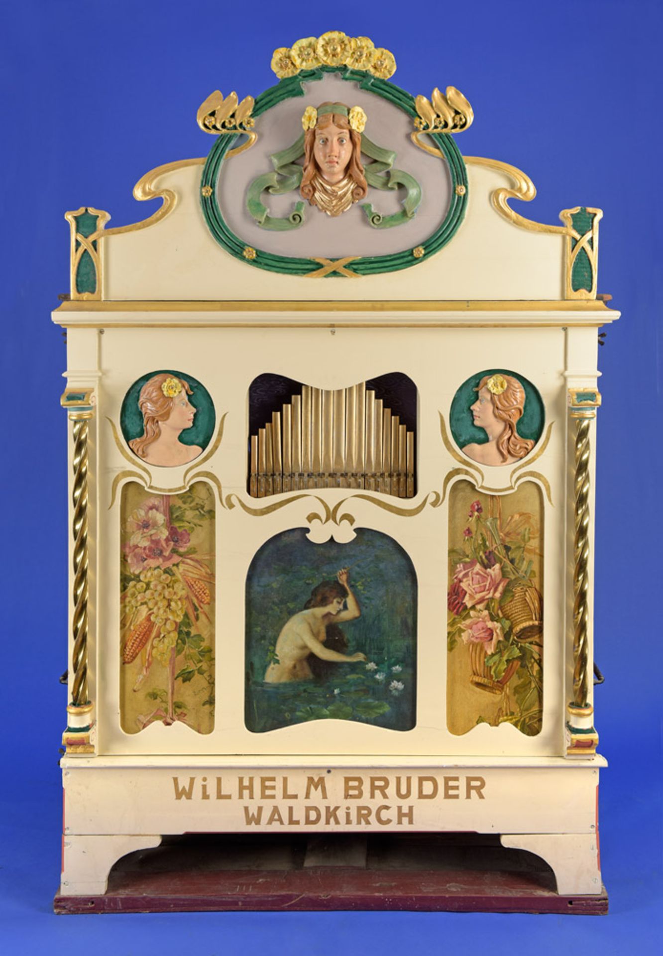 Kirmesorgel von Wilhelm Bruder, Waldkirch Um 1900 - Bild 2 aus 11