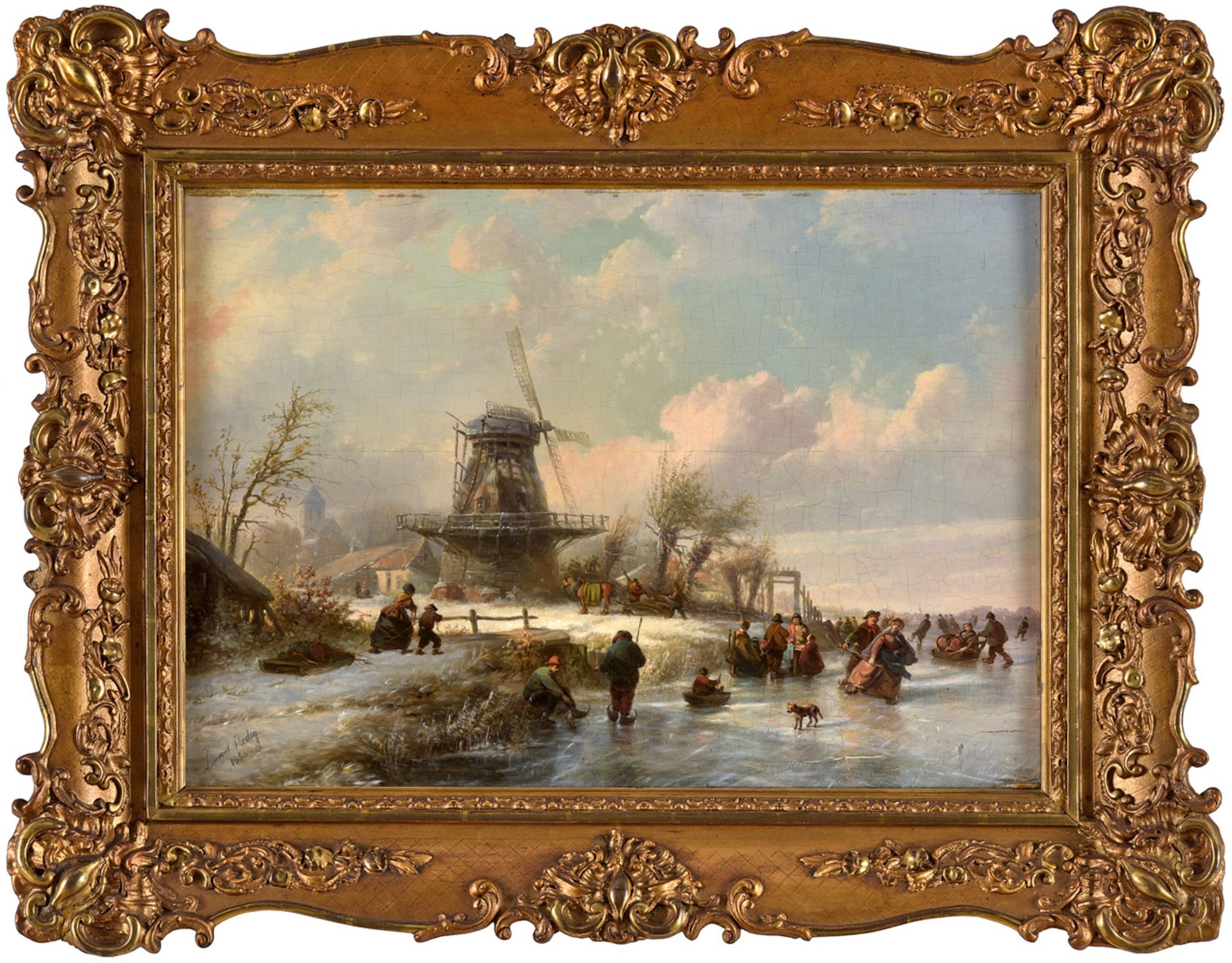 Redig, Laurent Herman 1822 Antwerpen - 1861 Antwerpen - Image 2 of 3