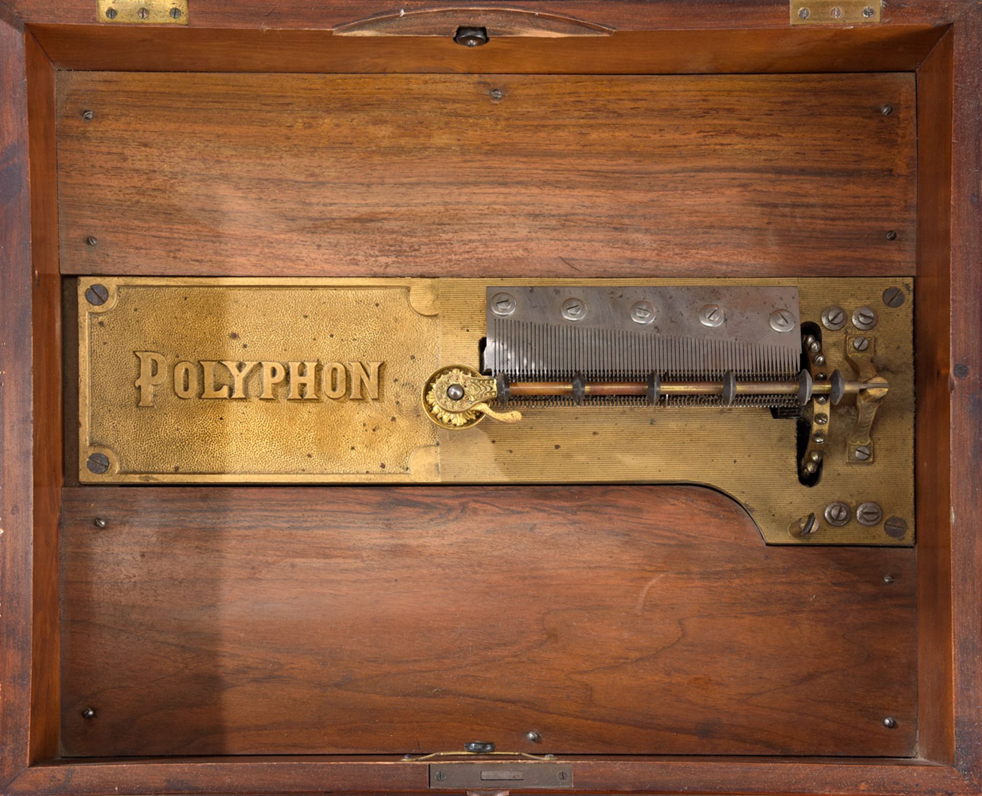 Polyphon-Plattenspieluhr um 1900 - Image 3 of 3