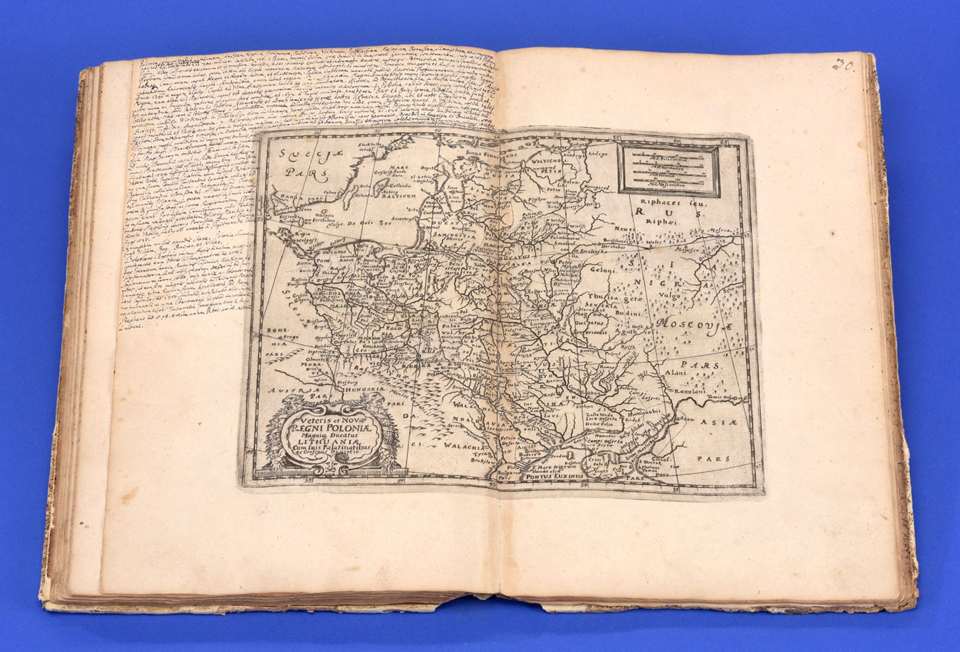Atlas mit 42 Kupferstich-Landkarten 17. Jhdt. - Bild 7 aus 9
