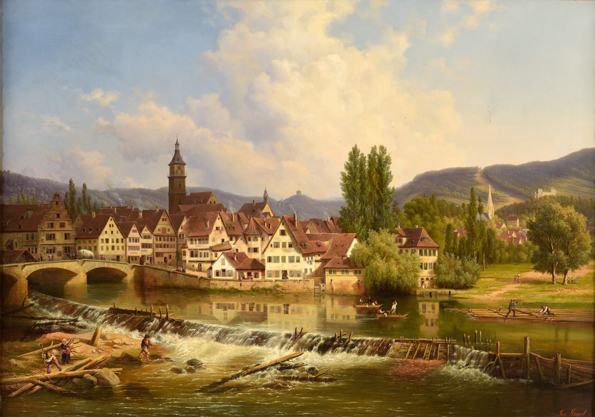 Nagel, Josef 1832 Stuttgart - 1894 Stuttgart