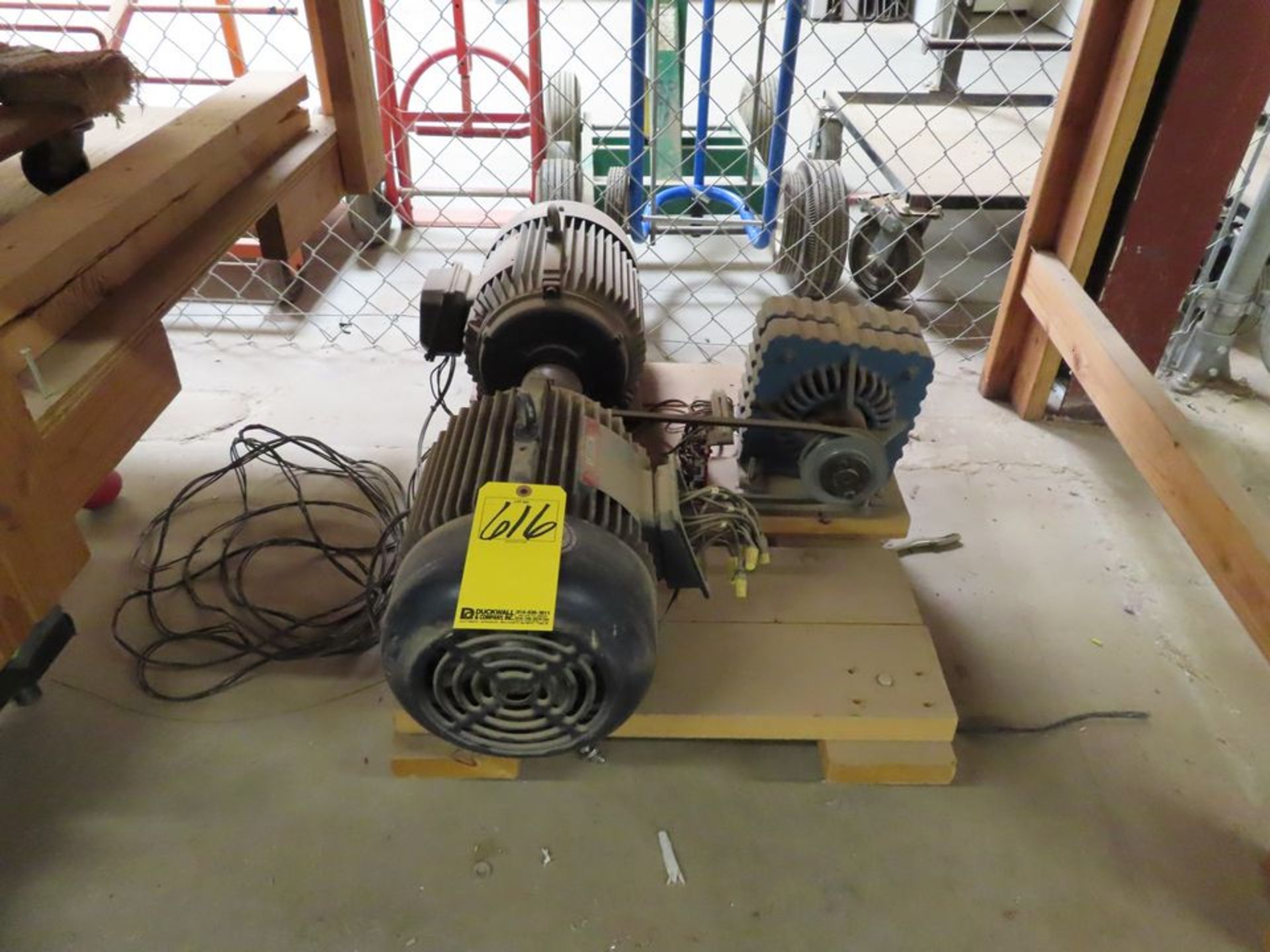 CUSTOM BUILT ELEC. MOTOR GENERATOR