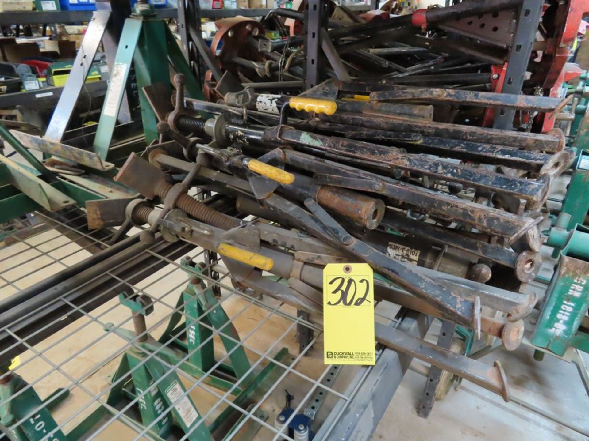 LOT APPROX. (10) FOLDING TRI-LEG PIPE STANDS