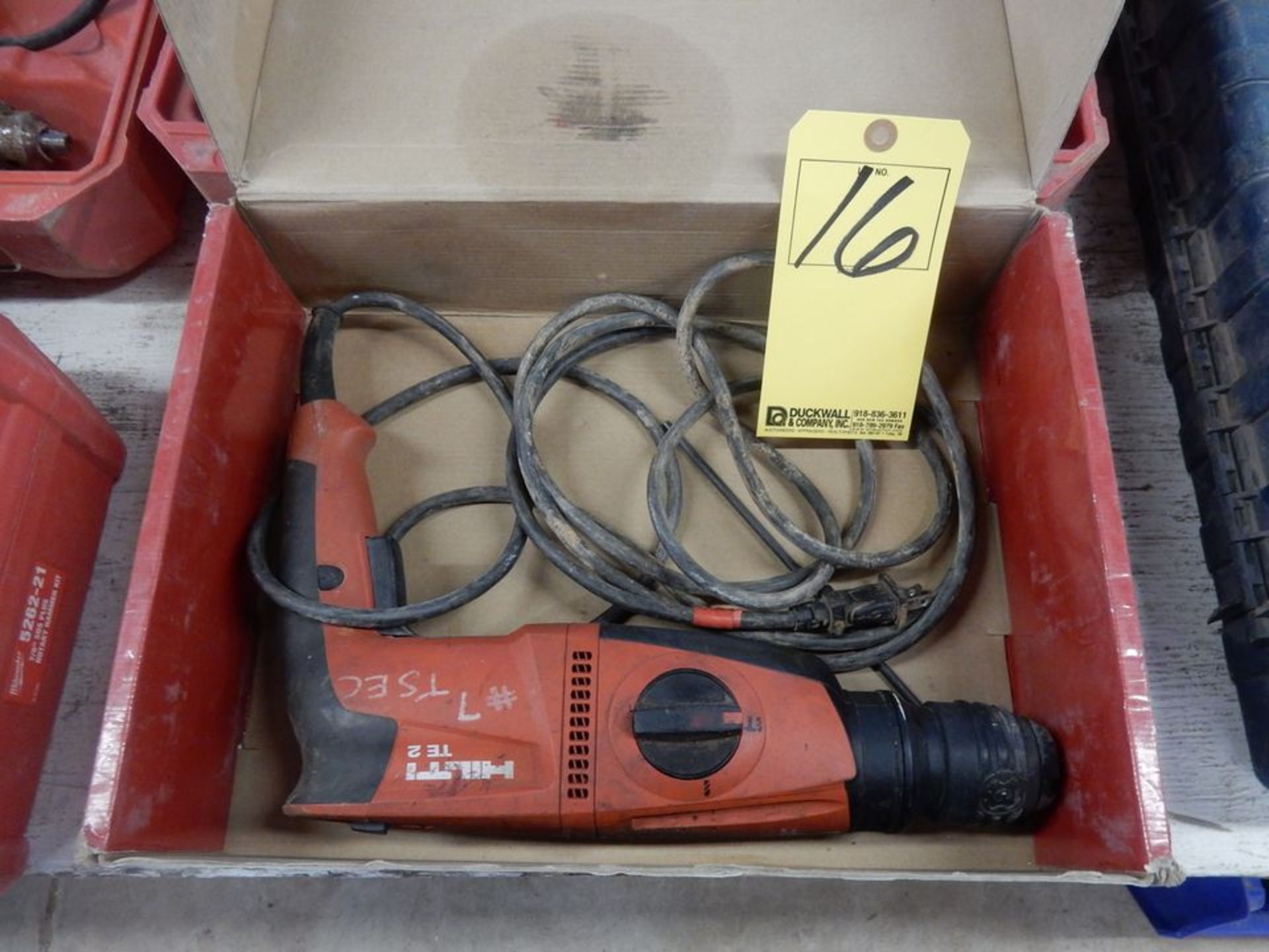 HILTI HAMMER DRILL, M# TE2