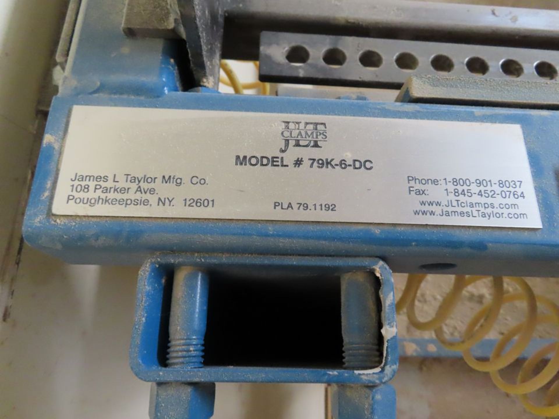 JLT M# 79K-6-DCDOOR CLAMP, 36" X 72", AIR CLAMPS - Image 3 of 3