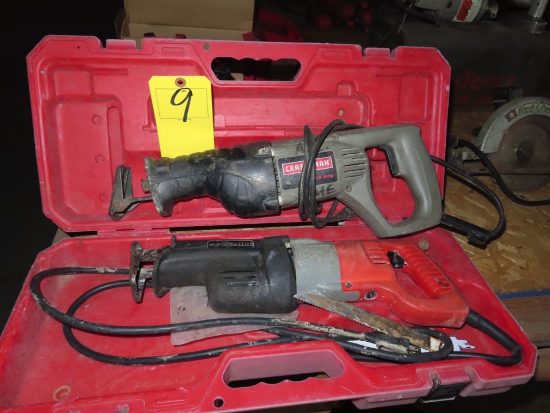 LOT (3) SAWZALLS, INCLUDING HILTI & CRAFTSMAN