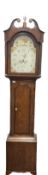 A 19th century oak and mahogany longcase clock by William Pybus