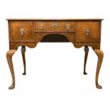 Queen Anne style walnut lowboy