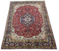 Hand knotted Persian rug