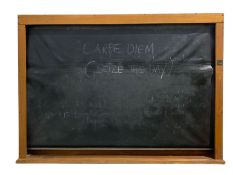 Vintage mid 20th century school blackboard by Wilson & Garden Ltd