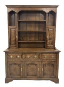 18th century style pollard oak dresser