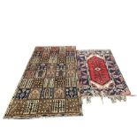 Turkish hand knotted ground rug