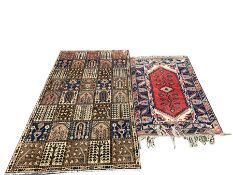 Turkish hand knotted ground rug
