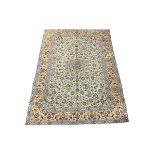 Persian design ivory rug