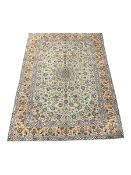 Persian design ivory rug