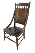 Late 19th century Thonet type bentwood chair