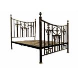 The Original Bedstead Company - Quality cast brass double 4'6" bed of classical design