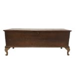 19th century and later oak blanket box