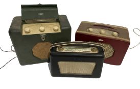 Three vintage Roberts Radios: model R500