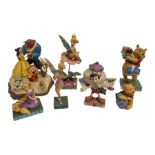 Disney Traditions 'Showcase Collection' figures including 'Tale as Old as Time'