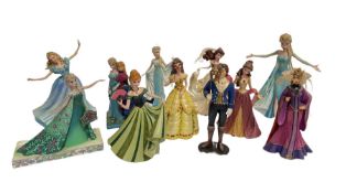 Two Disney Traditions Showcase Collection Frozen figures 'Sisters Forever' and 'Celebration of Sprin