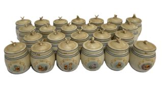 Set of twenty-four 'The Pooh Pantry Spice Jar Set' by Lenox (24)