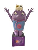 Life size promotional statue of 'Oh' from the Dreamworks Animation film 'Home' H161cm x W117cm (appr