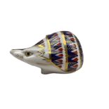 Royal Crown Derby hedgehog paperweight