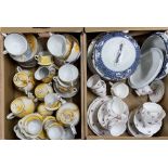 Quantity of Japanese tea ware including lithophaned cups etc