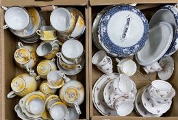 Quantity of Japanese tea ware including lithophaned cups etc