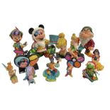 Group of Disney Britto figures including Tinkerbell