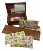 Picture Lotto - An Edwardian game with folding time board