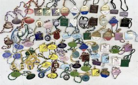 Quantity of late 1990's and 2000's horse racing members badges mainly for Market Rasen