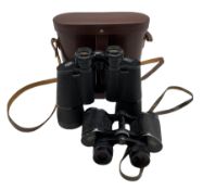 Two pairs of Carl Zeiss Jena binoculars: Jenoptem 10x50W and Deltrintem 8x30