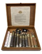 1988 Macanudo hand made Cigar Cabinet Selection containing twelve various cigars