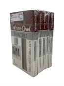 Five packs of American White Owl Invincible cigars