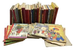Quantity of late 1940's and 1950's Children's annuals including Rupert