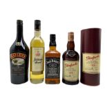 Bottle of Glenfarclas Highland single malt Scotch whisky