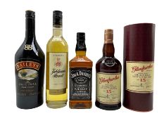 Bottle of Glenfarclas Highland single malt Scotch whisky