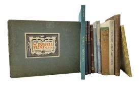 Collection of books on Russell Flint's works including Modern Masters of Etching published 1931 No.2