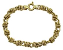 9ct gold spinner bracelet