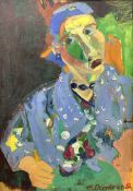 Elizabeth Merriman (British 20th century): Picasso Style Lady