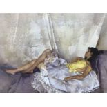 After Sir William Russell Flint (Scottish 1880-1969): 'Cecilia Reclining'