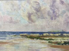 John Arthur Dees (Northern British 1875-1959): 'Coquet Island Northumberland'
