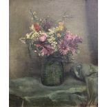 French School (19th/20th century): Still Life of Wild Flowers in a Vase