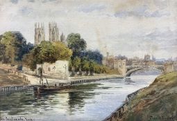 Jessie Dudley (British 1872-1930): 'The Esplanade York'