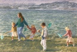 Mary Beresford Williams (Cornish 1931-2018): 'Fishing Trip'