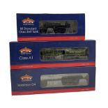 Three Bachmann '00' gauge locomotives